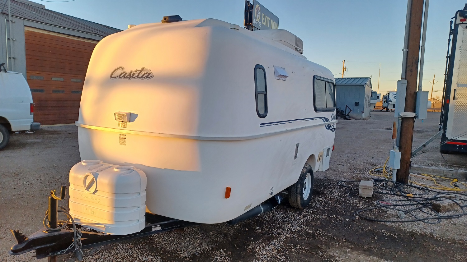 Casita front left view